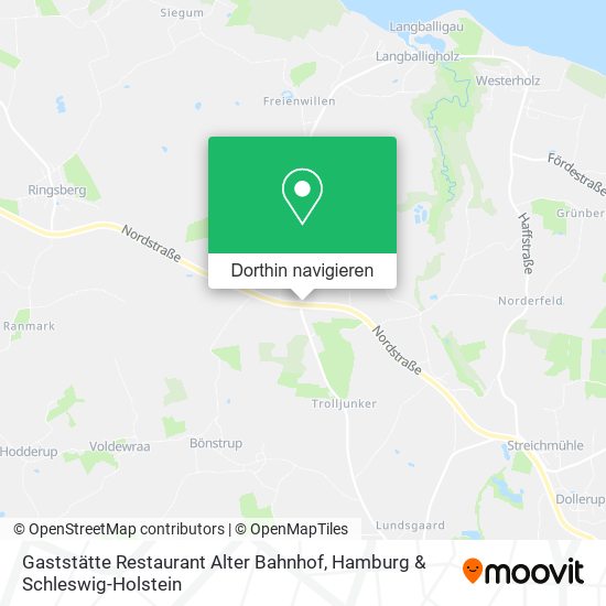 Gaststätte Restaurant Alter Bahnhof Karte