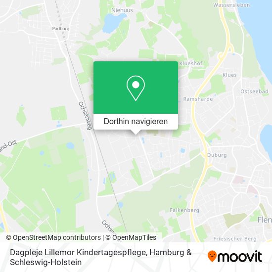 Dagpleje Lillemor Kindertagespflege Karte