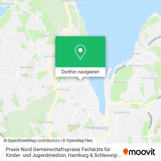 Praxis Nord Gemeinschaftspraxis Fachärzte für Kinder- und Jugendmedizin Karte