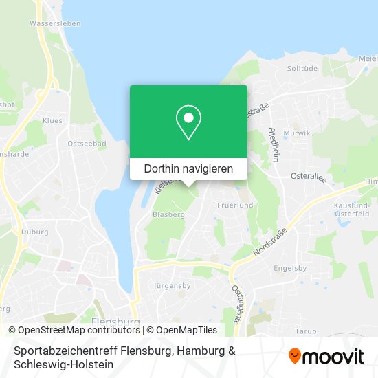 Sportabzeichentreff Flensburg Karte