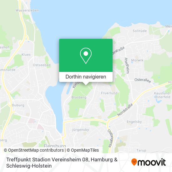 Treffpunkt Stadion Vereinsheim 08 Karte
