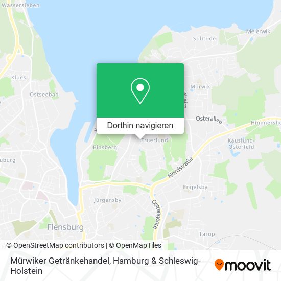 Mürwiker Getränkehandel Karte