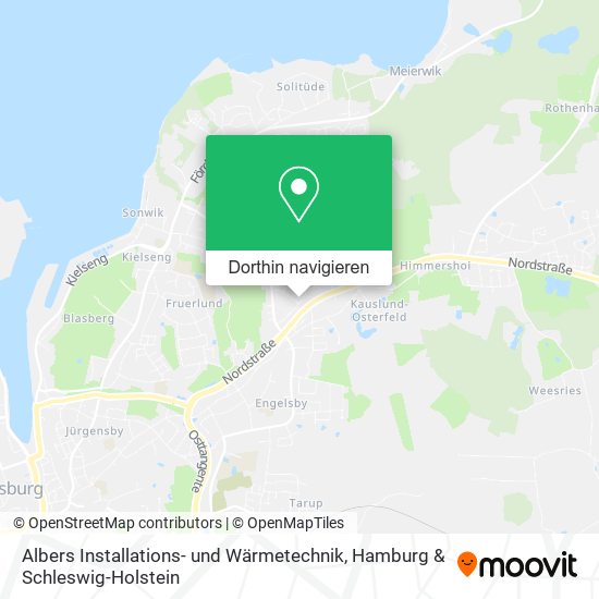 Albers Installations- und Wärmetechnik Karte