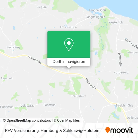 R+V Versicherung Karte