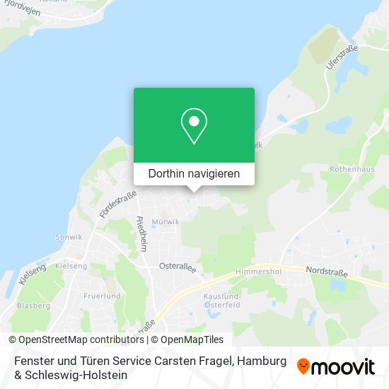 Fenster und Türen Service Carsten Fragel Karte
