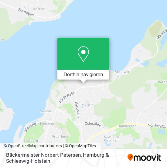 Bäckermeister Norbert Petersen Karte
