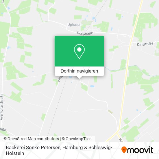Bäckerei Sönke Petersen Karte