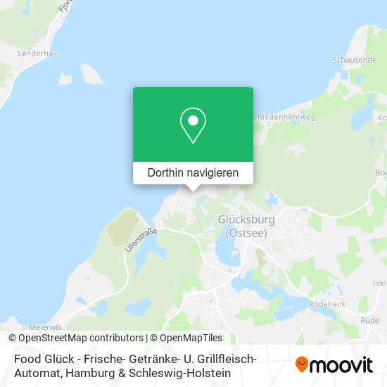 Food Glück - Frische- Getränke- U. Grillfleisch-Automat Karte