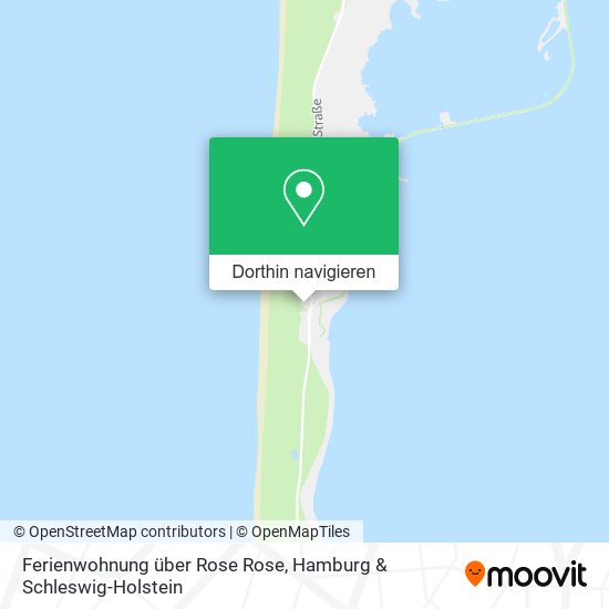 Ferienwohnung über Rose Rose Karte