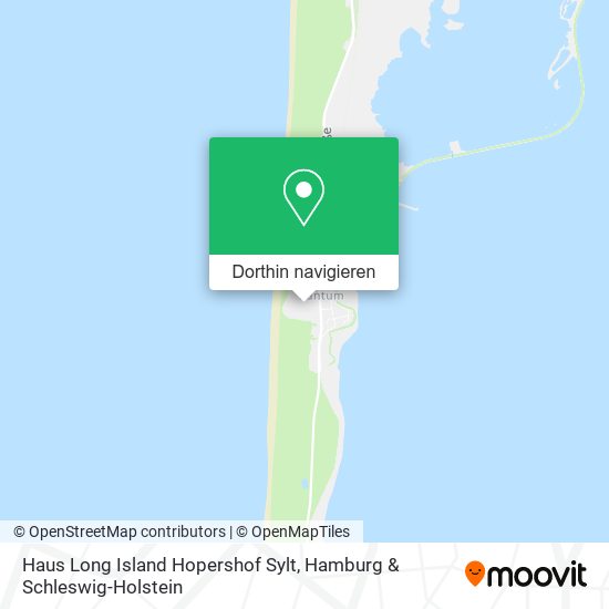 Haus Long Island Hopershof Sylt Karte