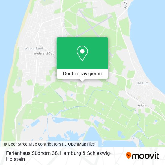 Ferienhaus Südhörn 38 Karte