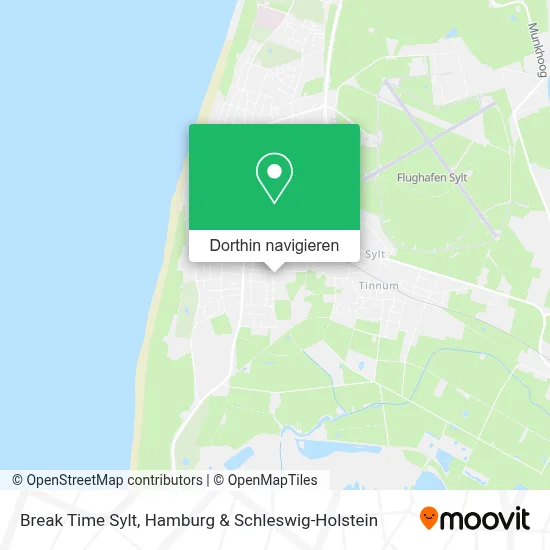 Break Time Sylt Karte