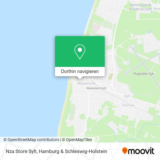 Nza Store Sylt Karte