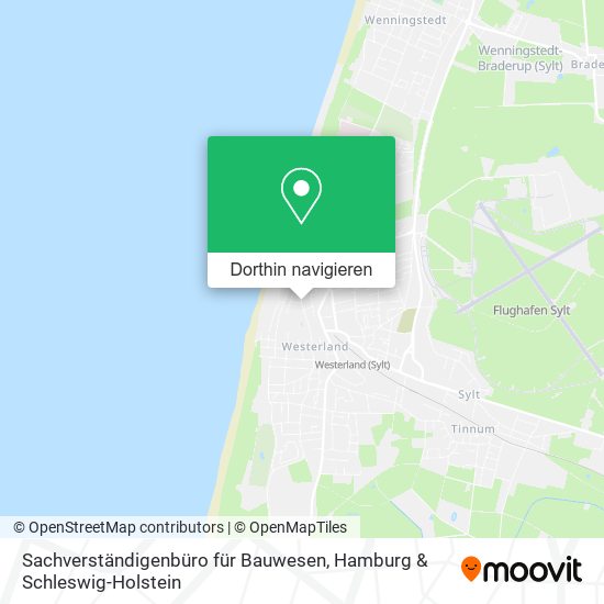 Sachverständigenbüro für Bauwesen Karte