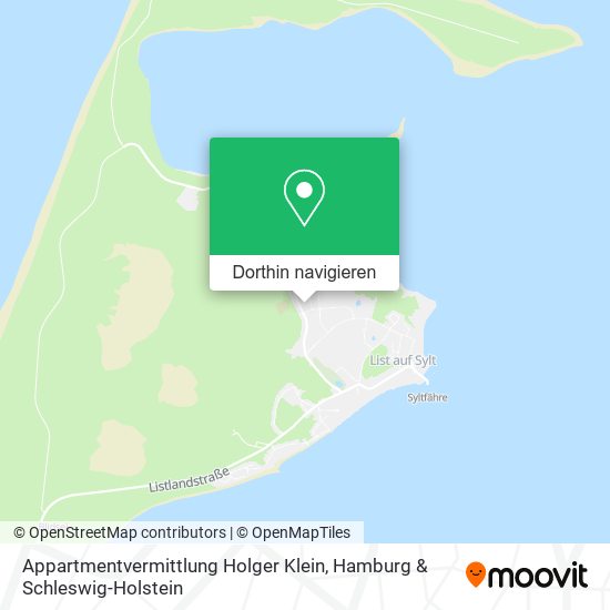 Appartmentvermittlung Holger Klein Karte