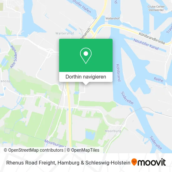 Rhenus Road Freight Karte