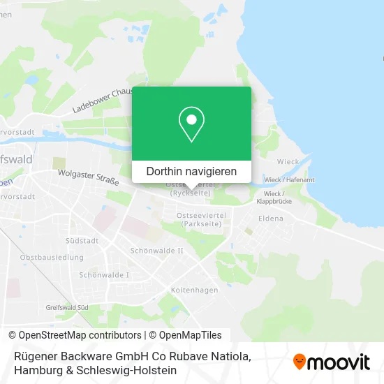 Rügener Backware GmbH Co Rubave Natiola Karte