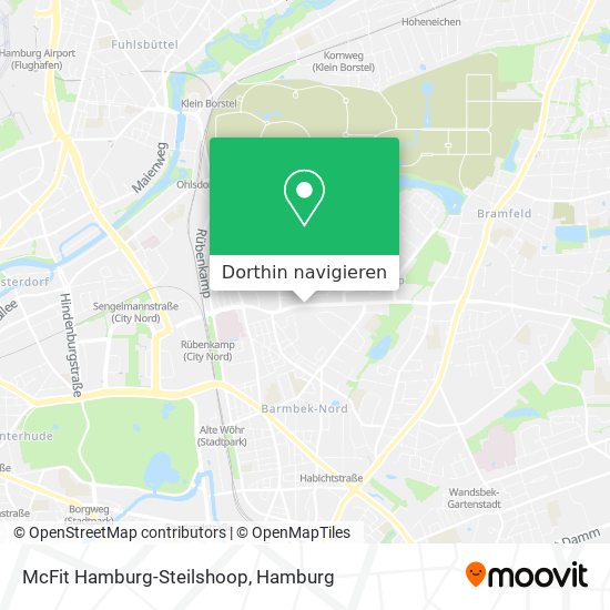 McFit Hamburg-Steilshoop Karte