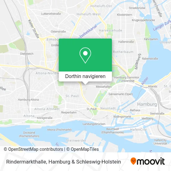 Rindermarkthalle Karte