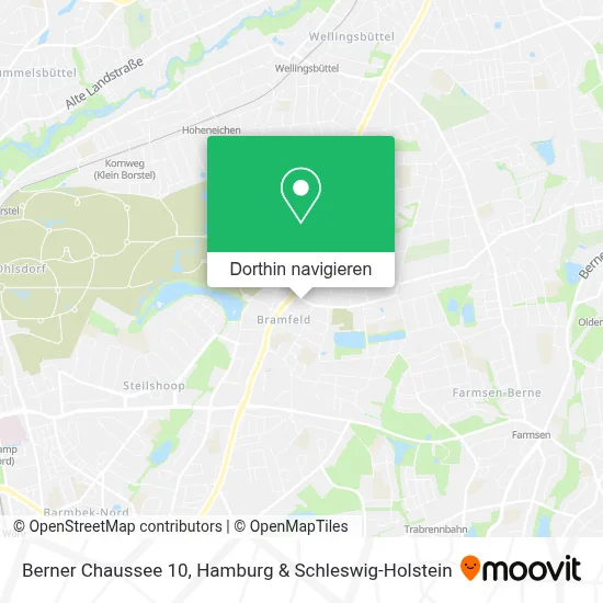 Berner Chaussee 10 Karte