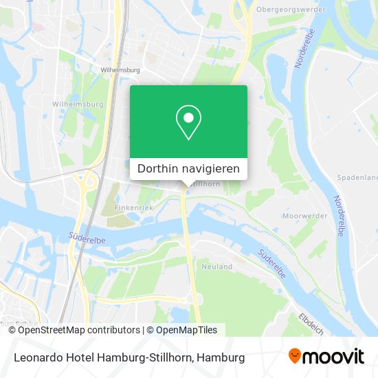 Leonardo Hotel Hamburg-Stillhorn Karte