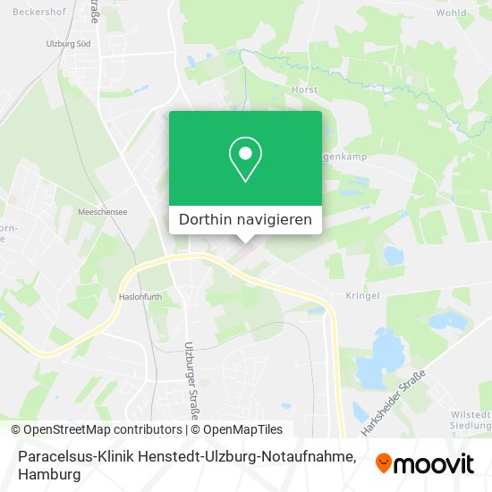 Paracelsus-Klinik Henstedt-Ulzburg-Notaufnahme Karte