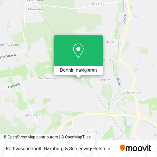 Rethwischenholt Karte