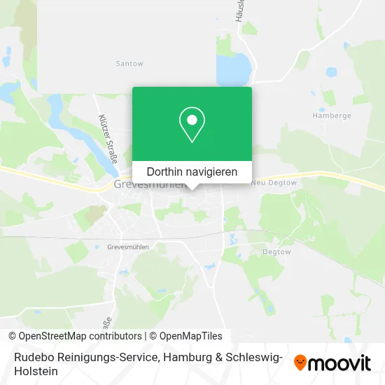 Rudebo Reinigungs-Service Karte