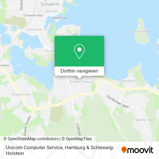 Unicom Computer Service Karte