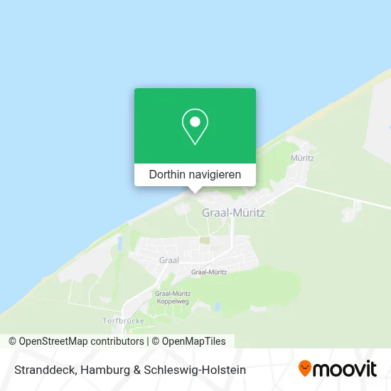Stranddeck Karte