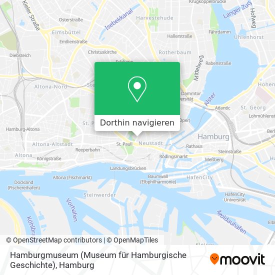 Hamburgmuseum (Museum für Hamburgische Geschichte) Karte