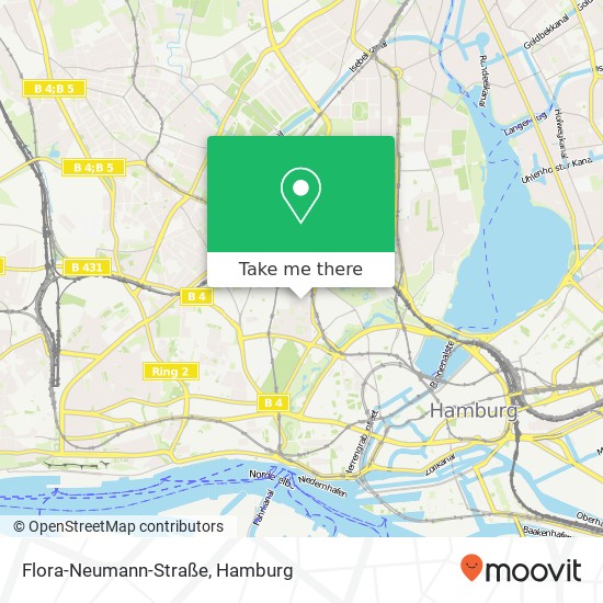 Flora-Neumann-Straße Karte