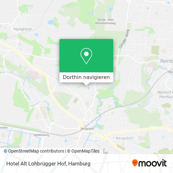 Hotel Alt Lohbrügger Hof Karte