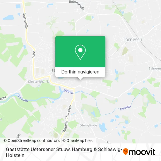 Gaststätte Uetersener Stuuw Karte