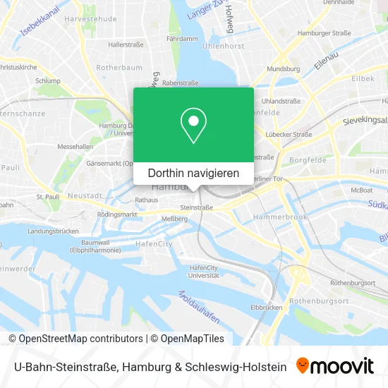 U-Bahn-Steinstraße Karte