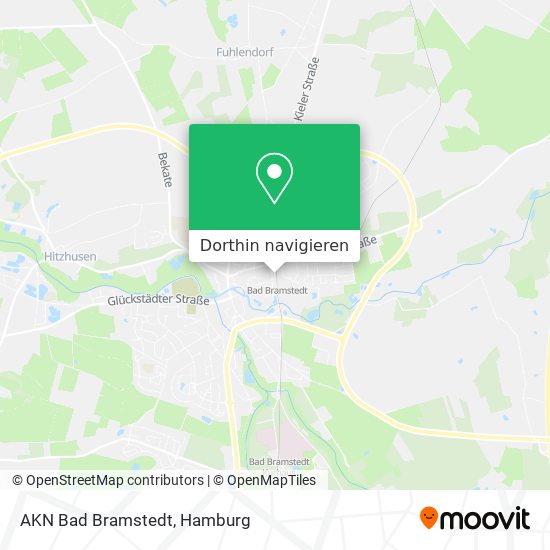 AKN Bad Bramstedt Karte