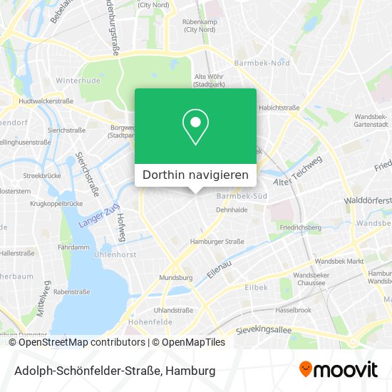 Adolph-Schönfelder-Straße Karte