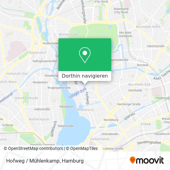 Hofweg / Mühlenkamp Karte