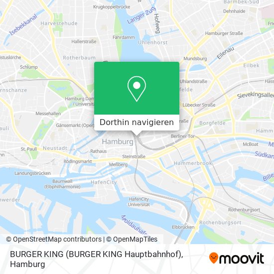 BURGER KING (BURGER KING Hauptbahnhof) Karte