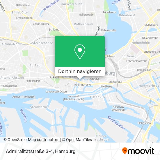 Admiralitätstraße 3-4 Karte