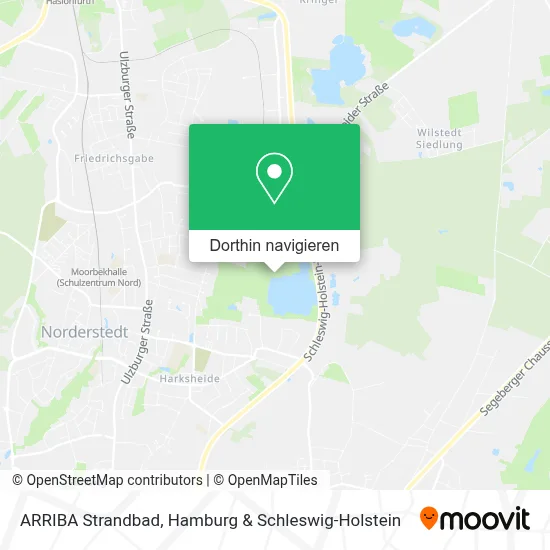 ARRIBA Strandbad Karte