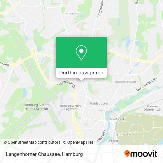 Langenhorner Chaussee Karte