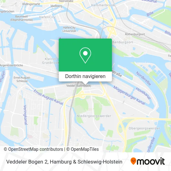 Veddeler Bogen 2 Karte