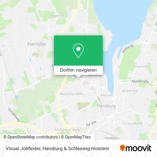 Visual Jobfinder Karte