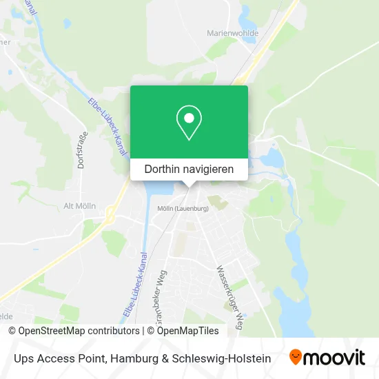 Ups Access Point Karte