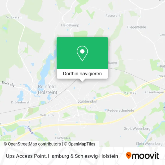 Ups Access Point Karte
