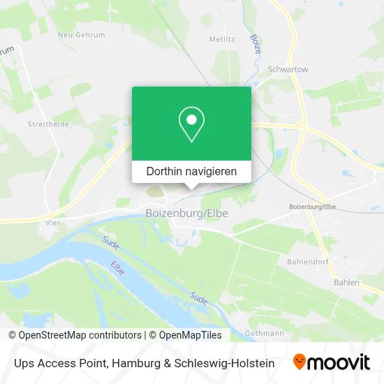 Ups Access Point Karte