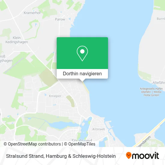 Stralsund Strand Karte