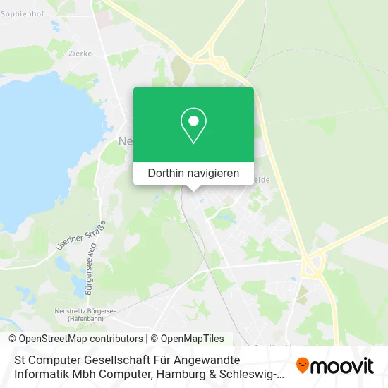 St Computer Gesellschaft Für Angewandte Informatik Mbh Computer Karte