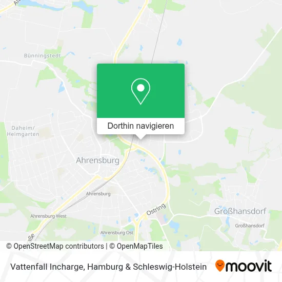 Vattenfall Incharge Karte
